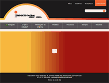 Tablet Screenshot of inductothermgroup.com.br